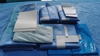 Hospital Disposable Sterile Drape Lower Extremity Packs / Top Extremity Set
