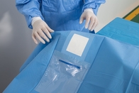 Disposable Surgical Sterile Ophthalmic Drape With Liquid Collection Bag