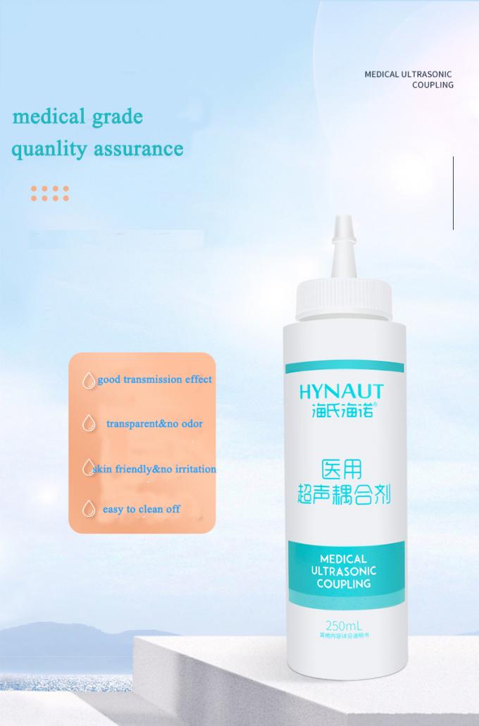 Medical Ultrasound Transmission Coupling Gel 250 Ml Transparent Water