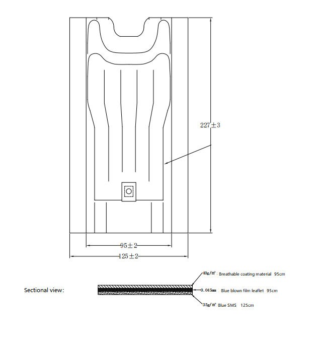 Disposable Inflation Medical Air Warming Thermal Blanket ICU Surgical