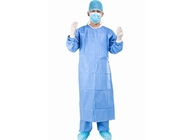 SMMS Disposable Surgical Gown Medical Sterile Blue 35g Class II