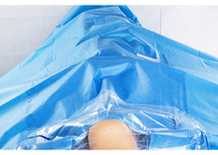 Medical Sterile Craniotomy Drape Surgical With Aperture 1pc / Pouch