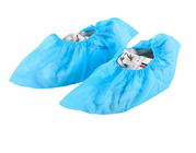 Anti Slip Disposable Shoes Cover Blue Nonwoven Fabric For Hospital Clinic