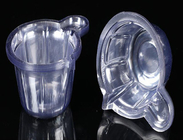 disposable urine cup plastic specimen collection cup PE material transparent