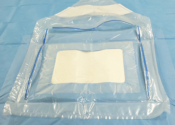 Disposable Surgical Craniotomy Drape Color Blue Size 230*330cm or customization