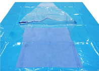 Disposable Surgical Gynecology Drape Color Blue Size 230*330 Cm Or Customization