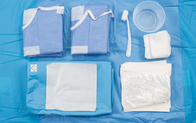 Medical Disposable Sterile Procedure Packs Surgical Angiography Kits 210*300cm