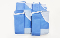 Breathable Disposable SMS Medical Sterile Surgical Reinforced Gowns With Hand Towel