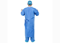 Non Woven Disposable Surgical Gown Reinforced 18 - 65gsm