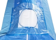 45gsm Blue Surgical Sterile Drapes 120 * 150cm Disposable Medical Protection