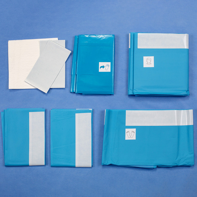 EN 13795 Hospital  Disposable Sterile Surgical Drape Pack PP PE  SMS