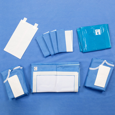 Caesarean Section Disposable Surgical Drape Pack EO Sterilization