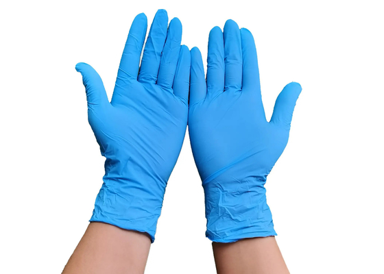 Disposable Durable &amp; Resistant Hand Gloves Premium Nitrile Gloves for Protection