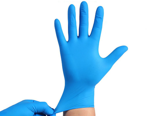 Disposable Durable &amp; Resistant Hand Gloves Premium Nitrile Gloves for Protection