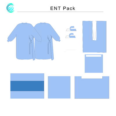 Disposable Sterile Ent Pack Surgical Instruments For Ophthalmology Sterile Ent Drape