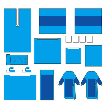 Hospital Use Disposable Sterilized Surgical Angiography Drape Packs