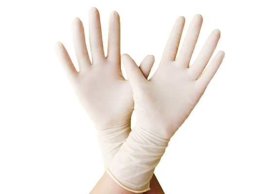 Natural Latex OEM Surgical Glove 30cm For Customization