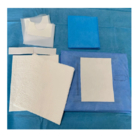 Individual Carton Box Disposable Surgical Packs Nonwoven In Blue/Green/White