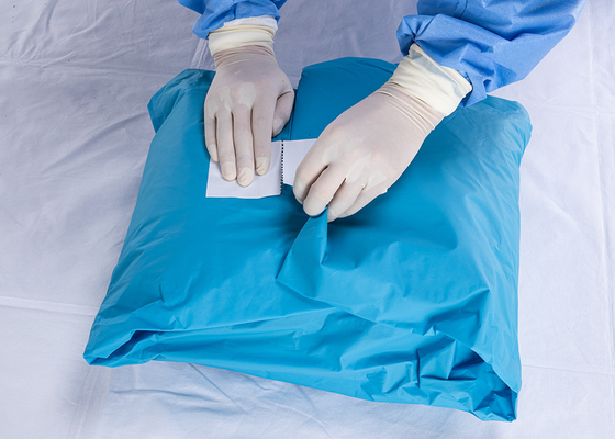 Caesarean Disposable Sterile Drape Non-Woven Fabric With Reinforced Strength