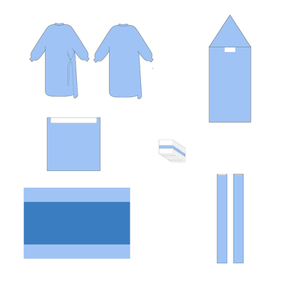 Disposable Sterile Surgical Packs With Steam Sterilization For Superior Performance