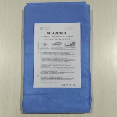 Safety Patient Temperature Blanket For Children Non Woven Pp+Pe Warming Blanket