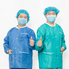 Disposable non woven Scrub Suit top and pants for hospital Nurse Doctor suit Two piece set T-shirt and pants