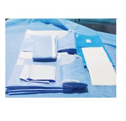 Breathable Disposable Non Woven Fabric Surgical Gowns