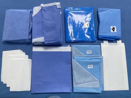 Sterile Surgery Lower Extremity and Hip Pack Procedure Drape Set