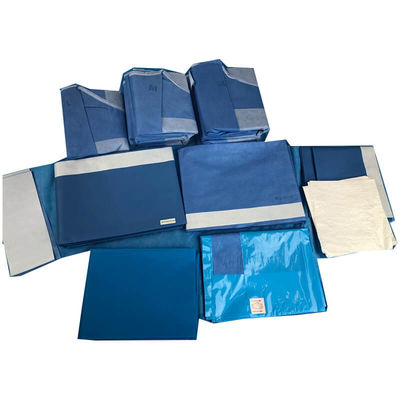 PP PE Material Sterile Surgical Pack for Medical Procedures Disposable
