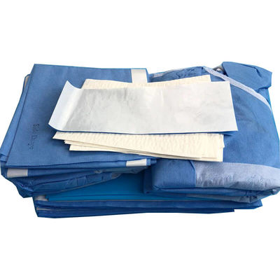 PP PE Material Sterile Surgical Pack for Medical Procedures Disposable