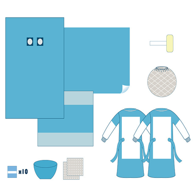 Disposable Surgical Packs Non-woven Fabric Sterile 1000 Pieces MOQ