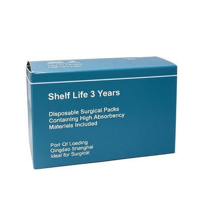 Disposable Surgical Packs with Shelf Life 3 Years High Absorbency Materials Included and EO Sterilization