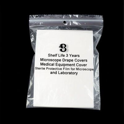 3 Years Shelf Life EO Sterilized Lightweight Disposable Medical Equipment Covers and Microscope Drape Covers