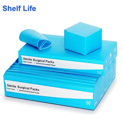 3 Years Shelf Life Sterile Surgical Packs with EO Sterilization and High Absorbency for Hospital Use