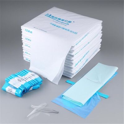 Disposable Surgical Packs with High Absorbency Materials Ultrasonic Seam and OEM Accessories for Medical Procedures