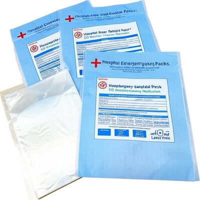Hospital Emergency Disposable Surgical Packs with EO Sterilization High Absorbency Materials and Latex-Free Design