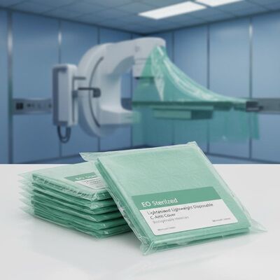 EO Sterilized Lightweight Disposable Medical Equipment Covers with Biodegradable Materials for C-arm Protection
