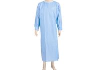 Non Woven Disposable Pediatric Exam Gowns With Knitted Sleeve Sterile Isolation