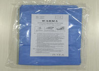Low Body Patient Warming Blanket , Blue And White Emergency Hospital Heated Blanket