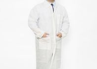 Unisex Disposable Medical Scrub Suits SMS SPP Non Woven For Doctor And Visitor