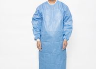 Compressed SMMS Sterile Disposable Surgical Gown For Operation Room Alcohol Repellence