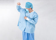 Pulp Spunlace Nonwoven Fabric XL Disposable Patient Gowns