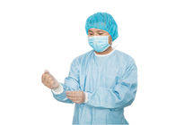 Long Sleeve Medical Spunlace 68g Disposable Surgical Gown