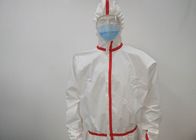 Knitted Cuff Waterproof Medical Disposable Protection Suit Non Woven Surgical Isolation Gown