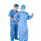 Non Woven Hospital Uniform SMS Surgical Gown For Surgeon