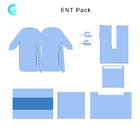 SMMS Sterile Disposable Ent Surgical Packs Kits Single Use With CE ISO Certificate