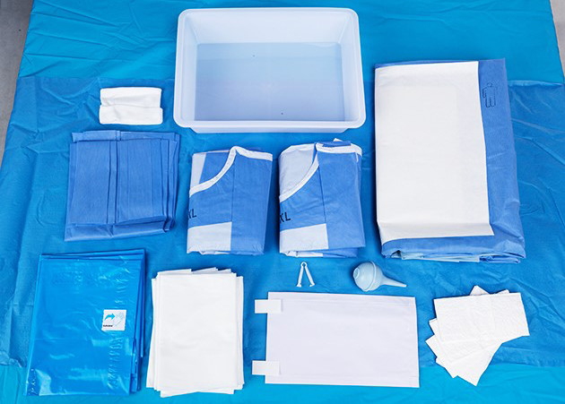 Disposable Sterile Medical Surgical C-Section Pack/Caesarean Section Kit