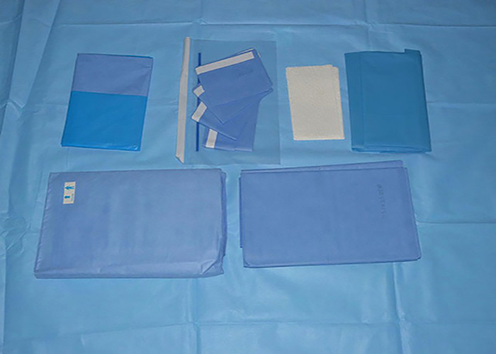 ophthalmic Procedure Pack SMS Fabric Sterile Green Surgical pack Essential Lamination Patient disposable surgical pack