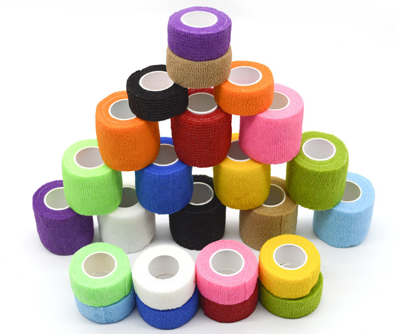 Medical Elastic Adhesive Bandage Non Woven Fabric Multiple Color Customized Pattern