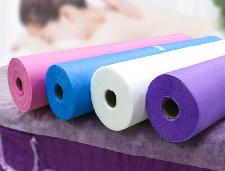 Disposable Bed Sheets Pads Roll Pp Nonwoven For Examination Spa Traveling Massage customized color&amp;size